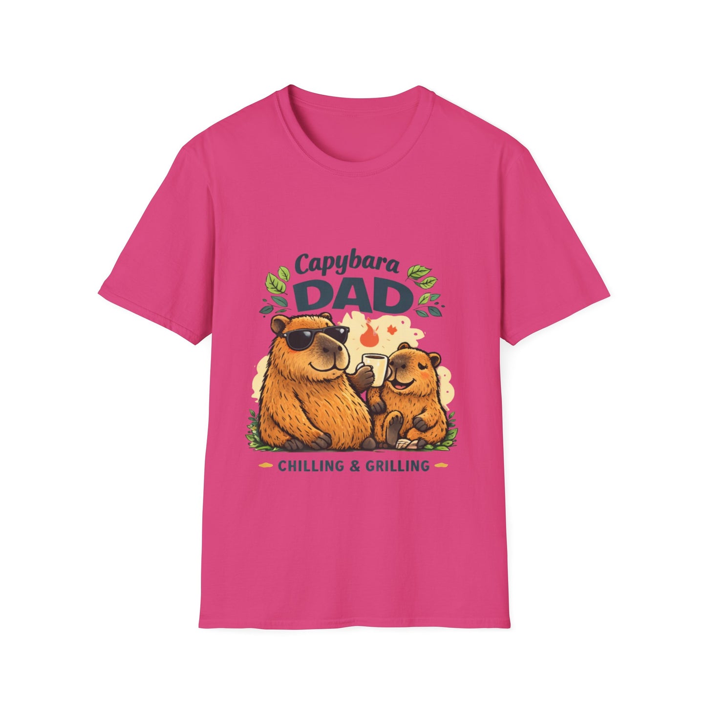 Capybara Dad T Shirt