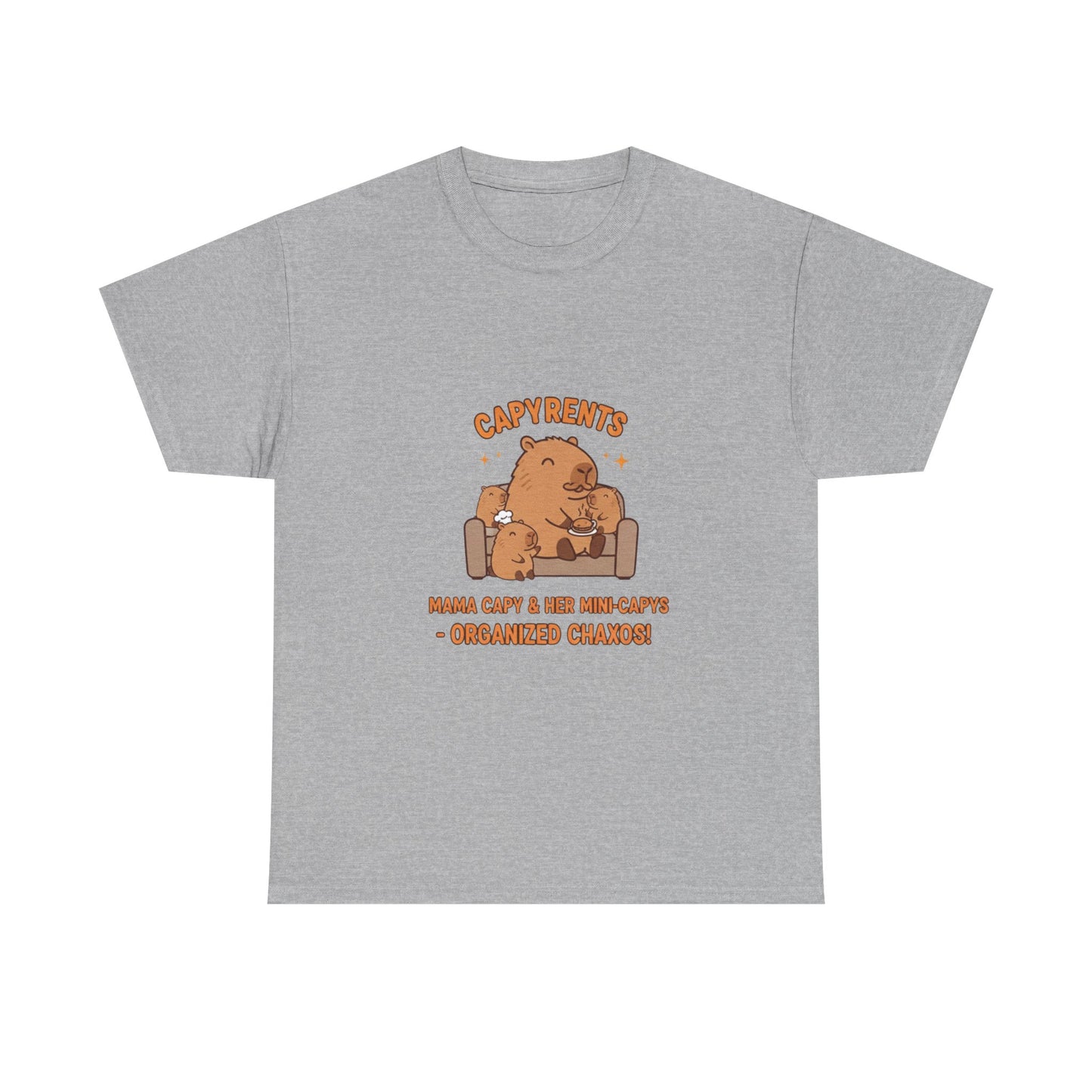 Mama Capy and her mini cappys T Shirts