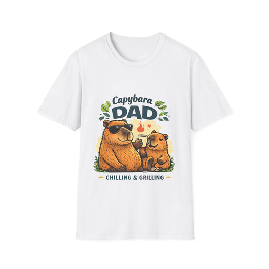 Capybara Dad T Shirt