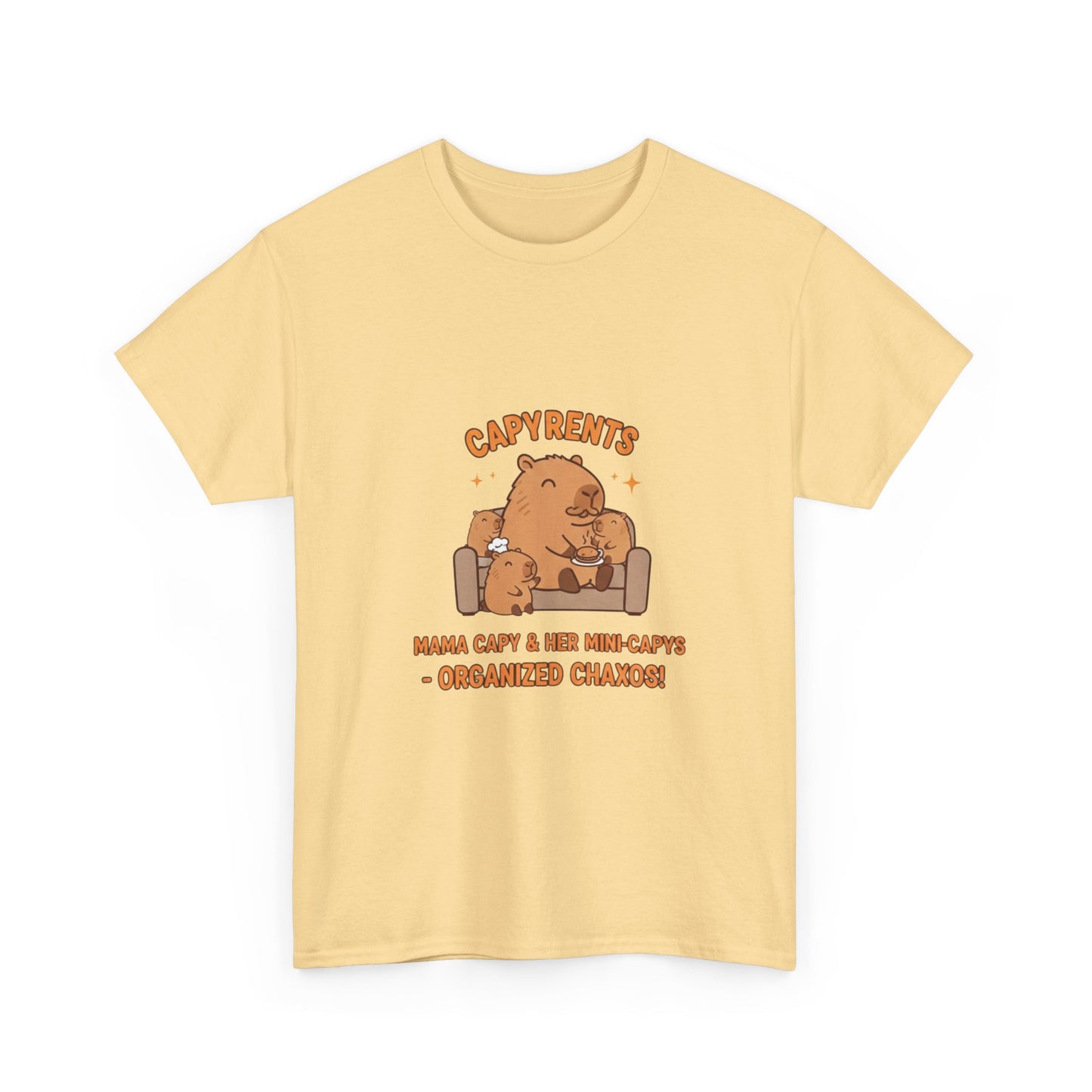 Mama Capy and her mini cappys T Shirts
