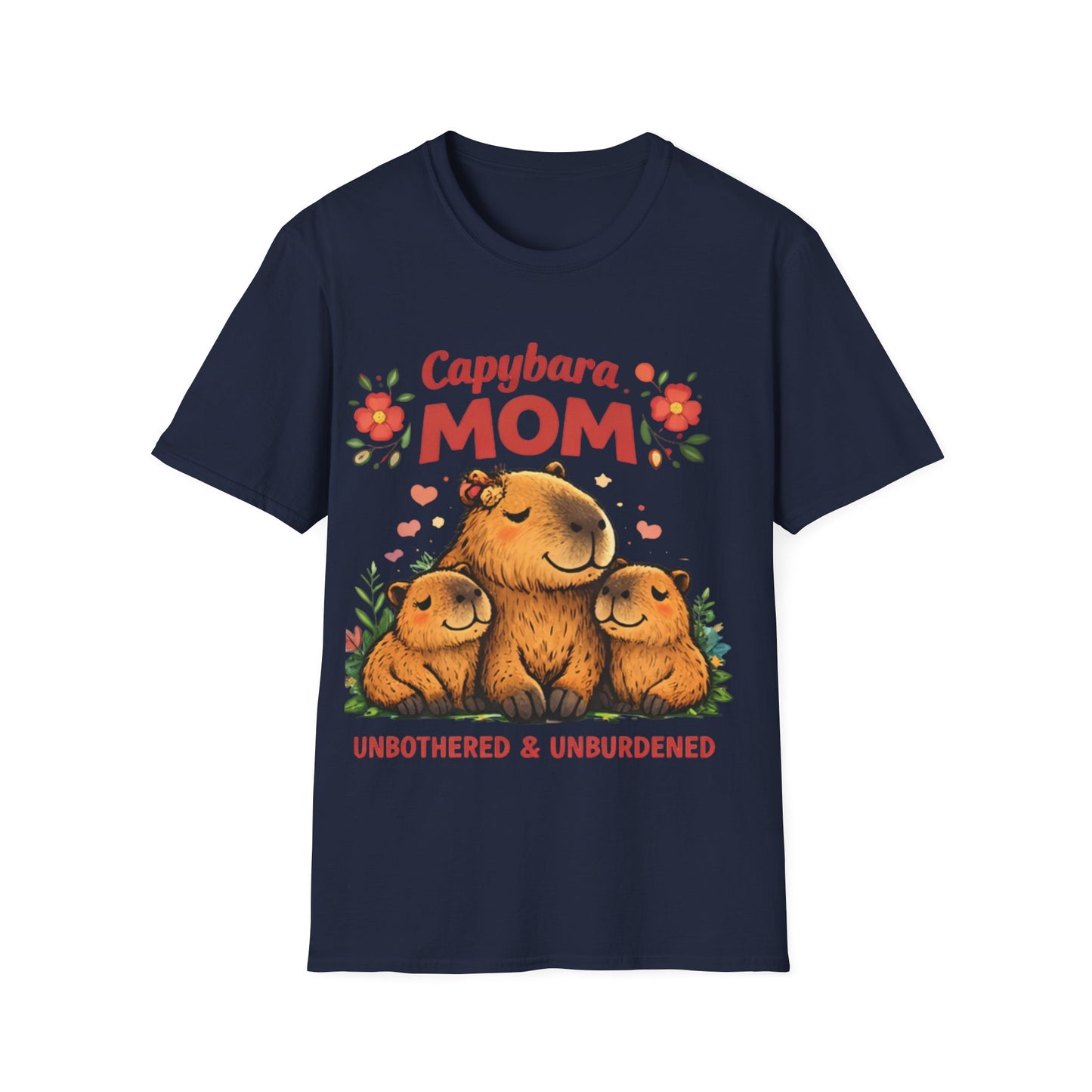 Capybara Mom T Shirt