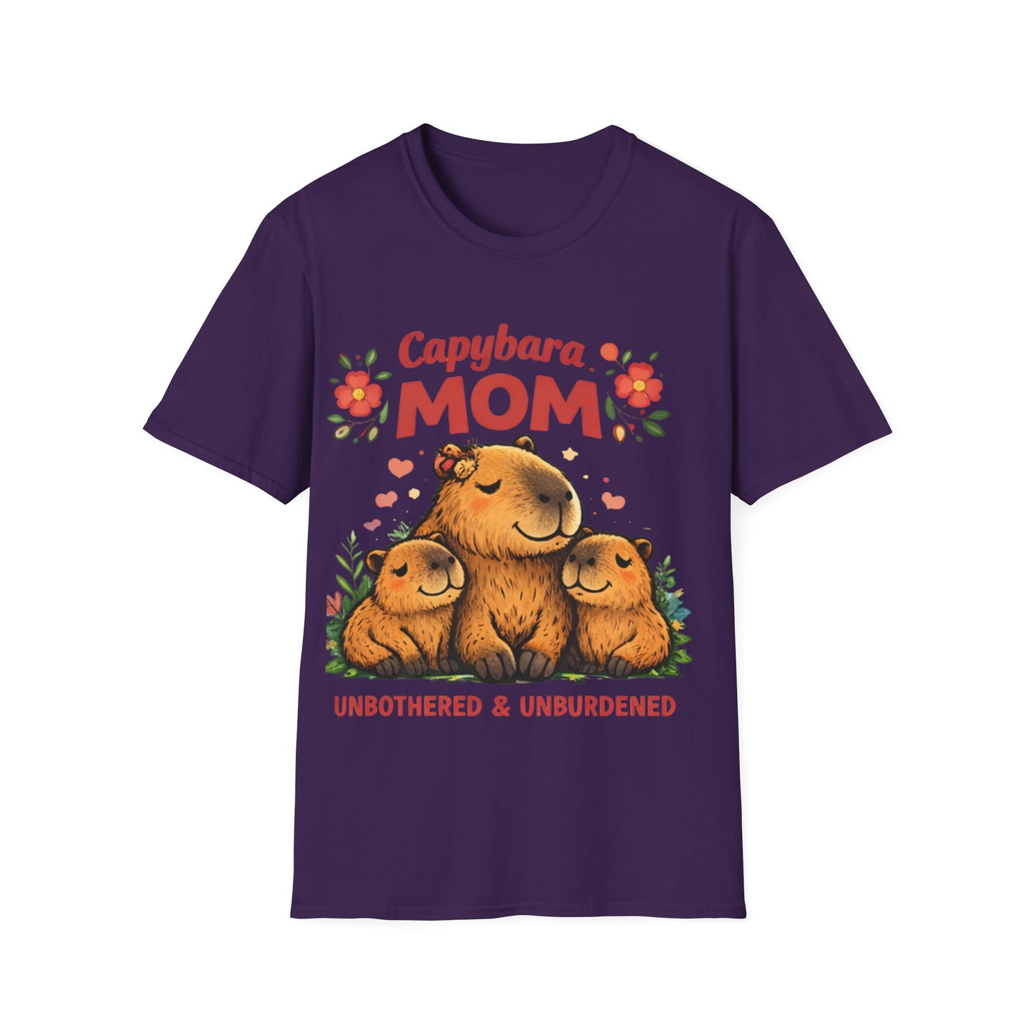 Capybara Mom T Shirt