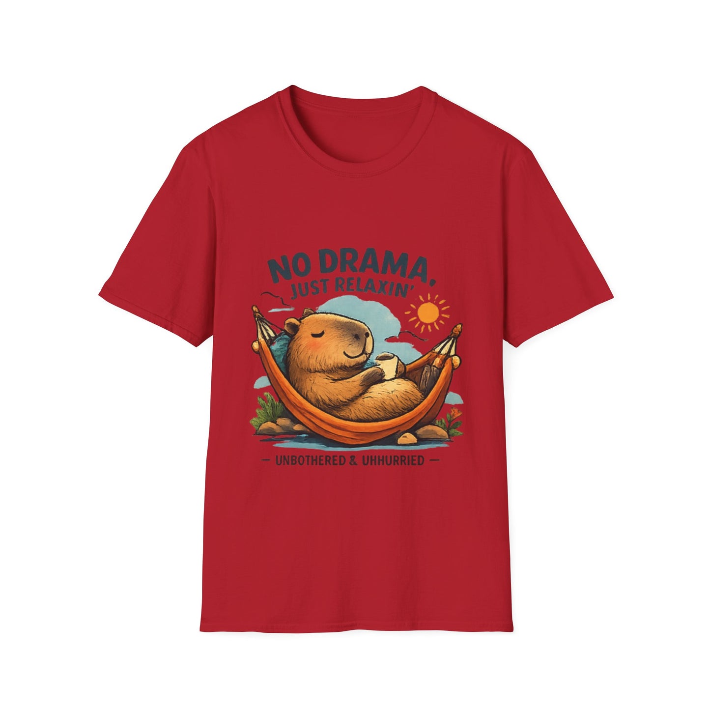 “No Drama, Just Relaxin’” Capy T Shirt
