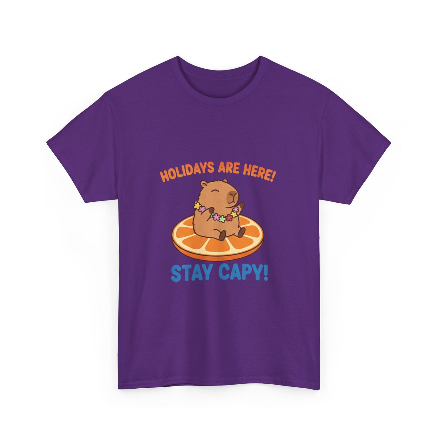 Holidays are here! Stay capy! T Shirt