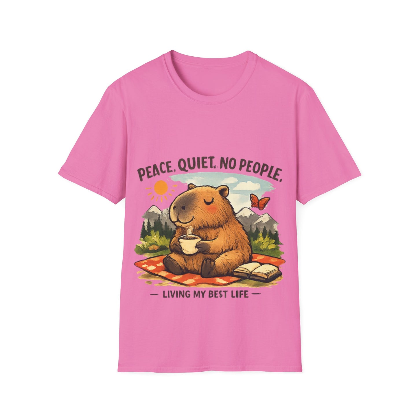 Peace & Quiet Capy T Shirt