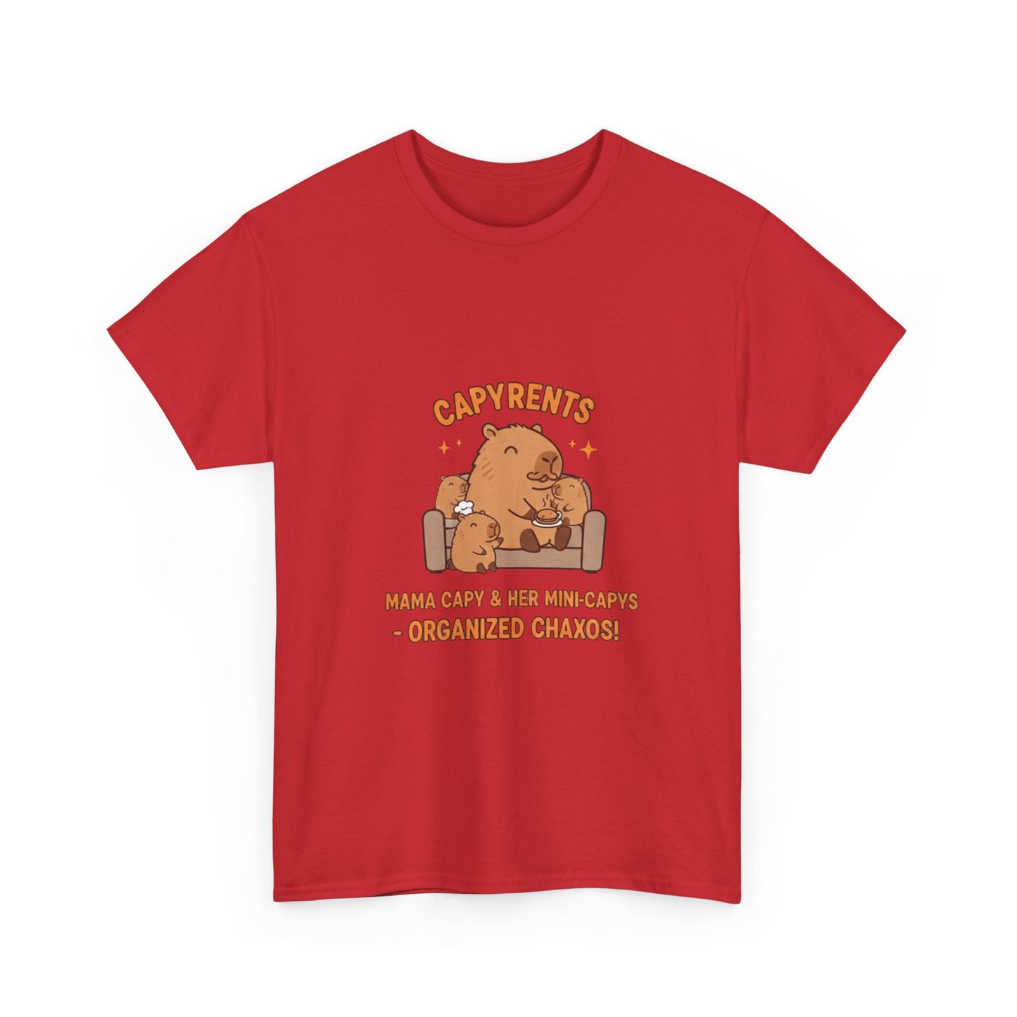 Mama Capy and her mini cappys T Shirts