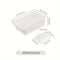 Kitchen   Versatile Butter & Cheese Storage Box with Lid - Perfect for Freshness, Slicing, and Seasoning Organization in Your Kitchen