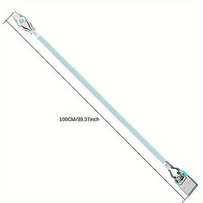 Mobile  Double Bend Rotating Fast Charging Type-C Data Cable with Light