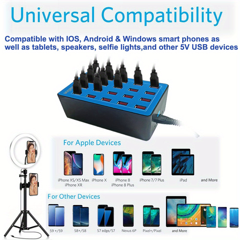 Mobile  Bala baxer USB Charger Station, 20 Ports 100W/20A Desktop USB Charging Station For Multiple Devices