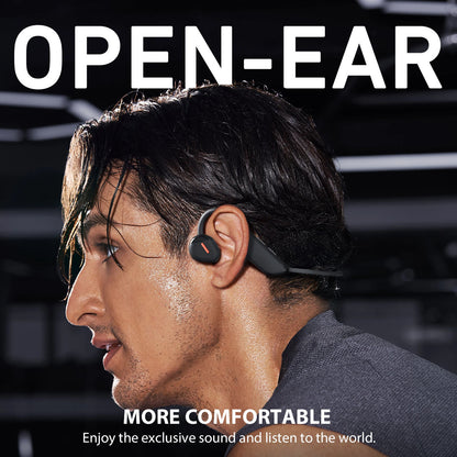 Mobile  ANC wear Wireless Open Headphones (with Microphone), 27g Lightweight Air Conduction Headphones