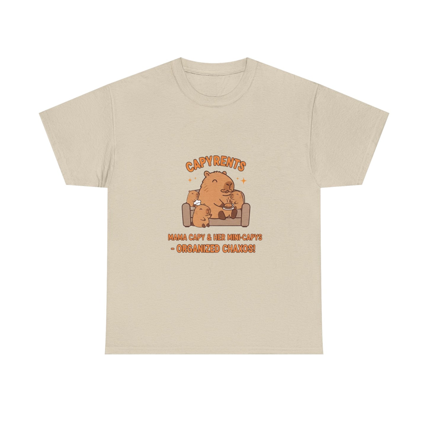 Mama Capy and her mini cappys T Shirts