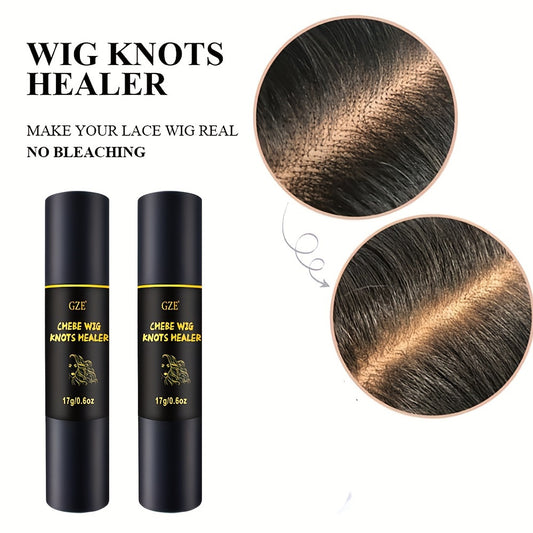 Style & Shine Hair  [2pcs Smooth Hair Healer Formula] 2pcs/Set Chebe Wig Knots Healer, Moisturizing Formula for Smooth Hair, Infused with Chebe Powder And Essential Oils