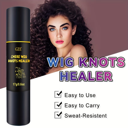 Style & Shine Hair  [2pcs Smooth Hair Healer Formula] 2pcs/Set Chebe Wig Knots Healer, Moisturizing Formula for Smooth Hair, Infused with Chebe Powder And Essential Oils