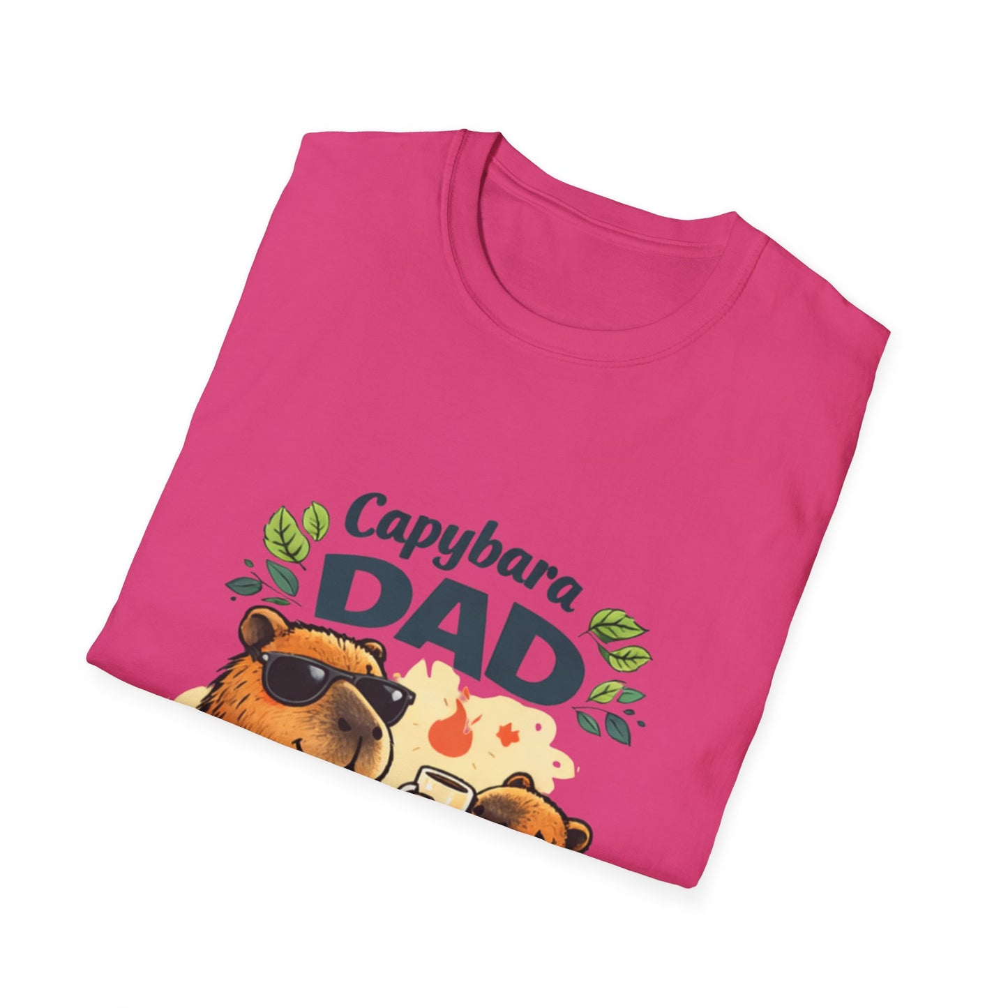 Capybara Dad T Shirt