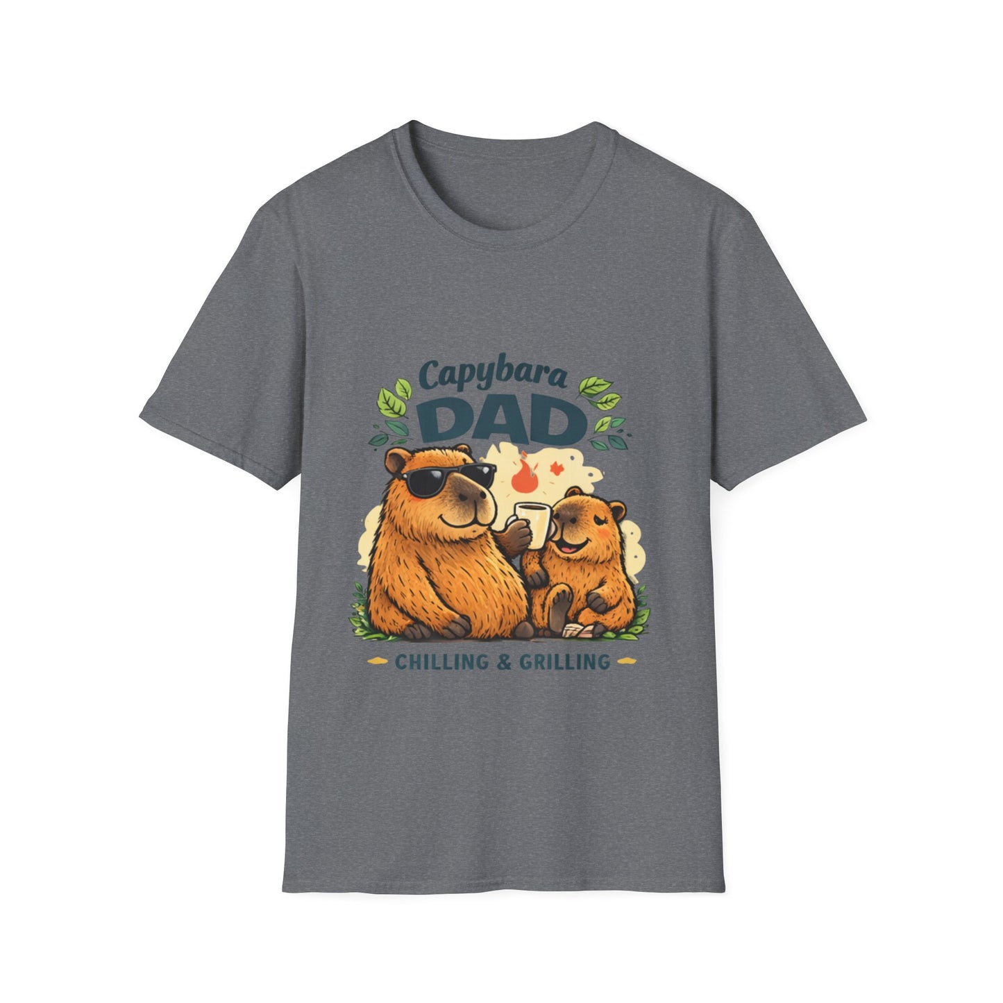 Capybara Dad T Shirt