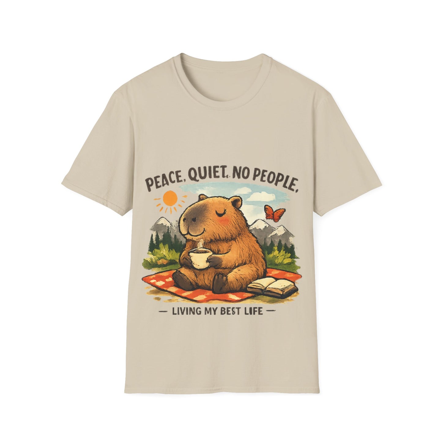 Peace & Quiet Capy T Shirt