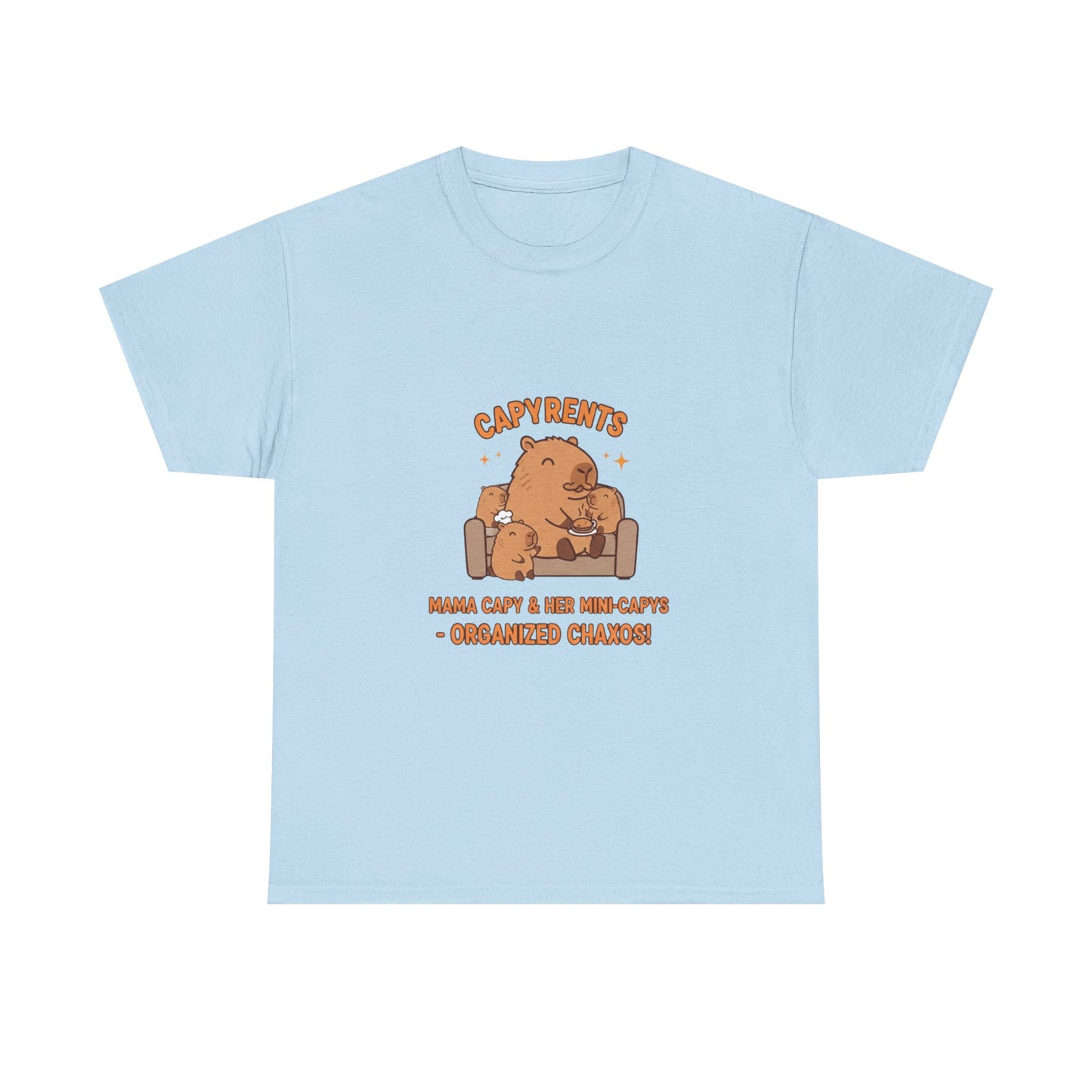 Mama Capy and her mini cappys T Shirts