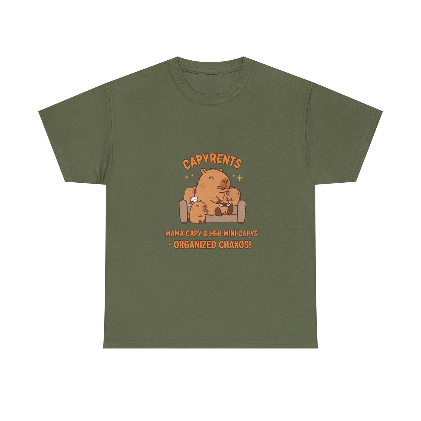 Mama Capy and her mini cappys T Shirts