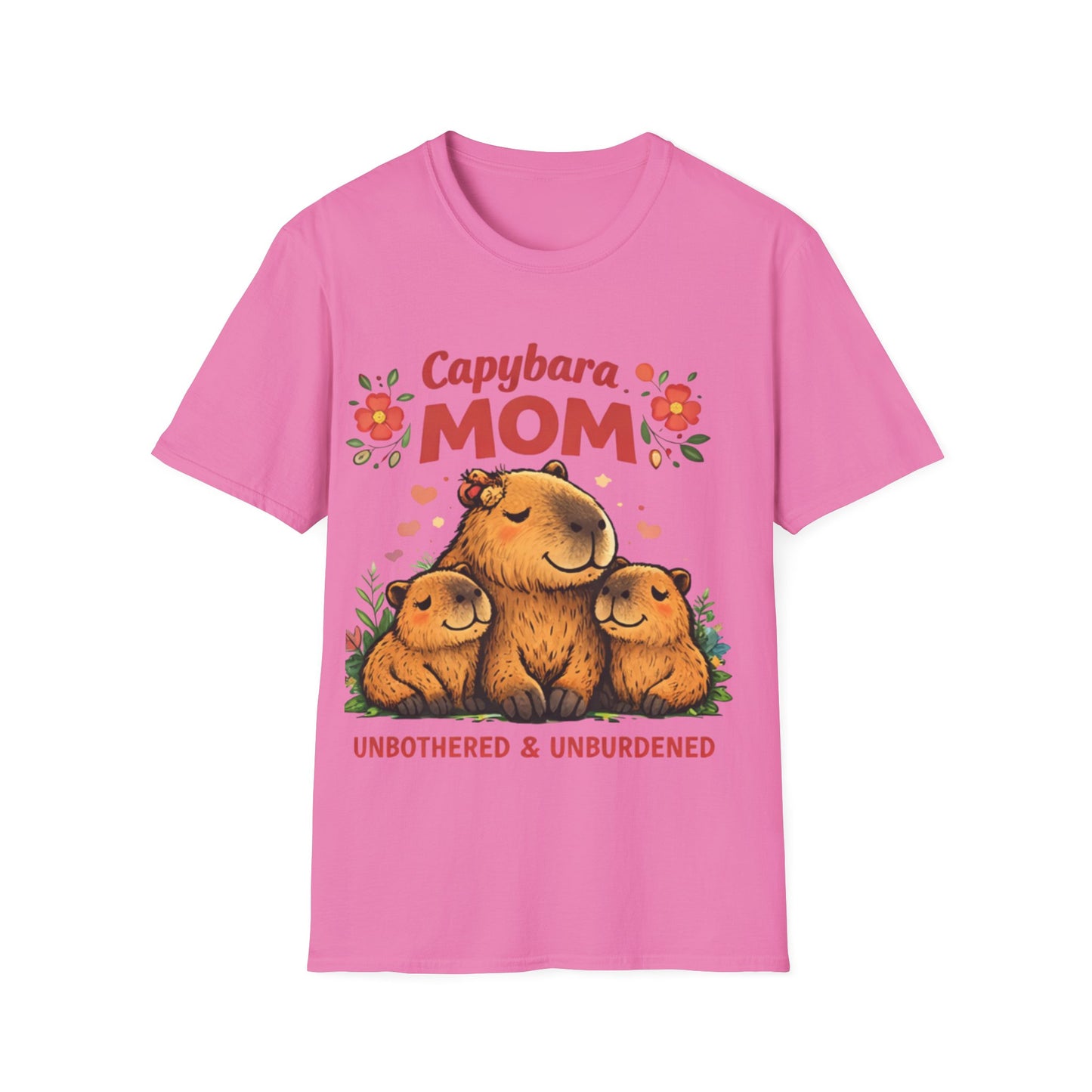 Capybara Mom T Shirt
