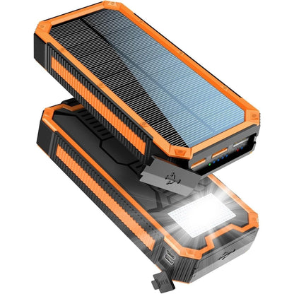 Mobile  Solar Power Bank 20000 mAh, PD20W Solar portable Charger with Output USB  Smartphones, Tablets and more.