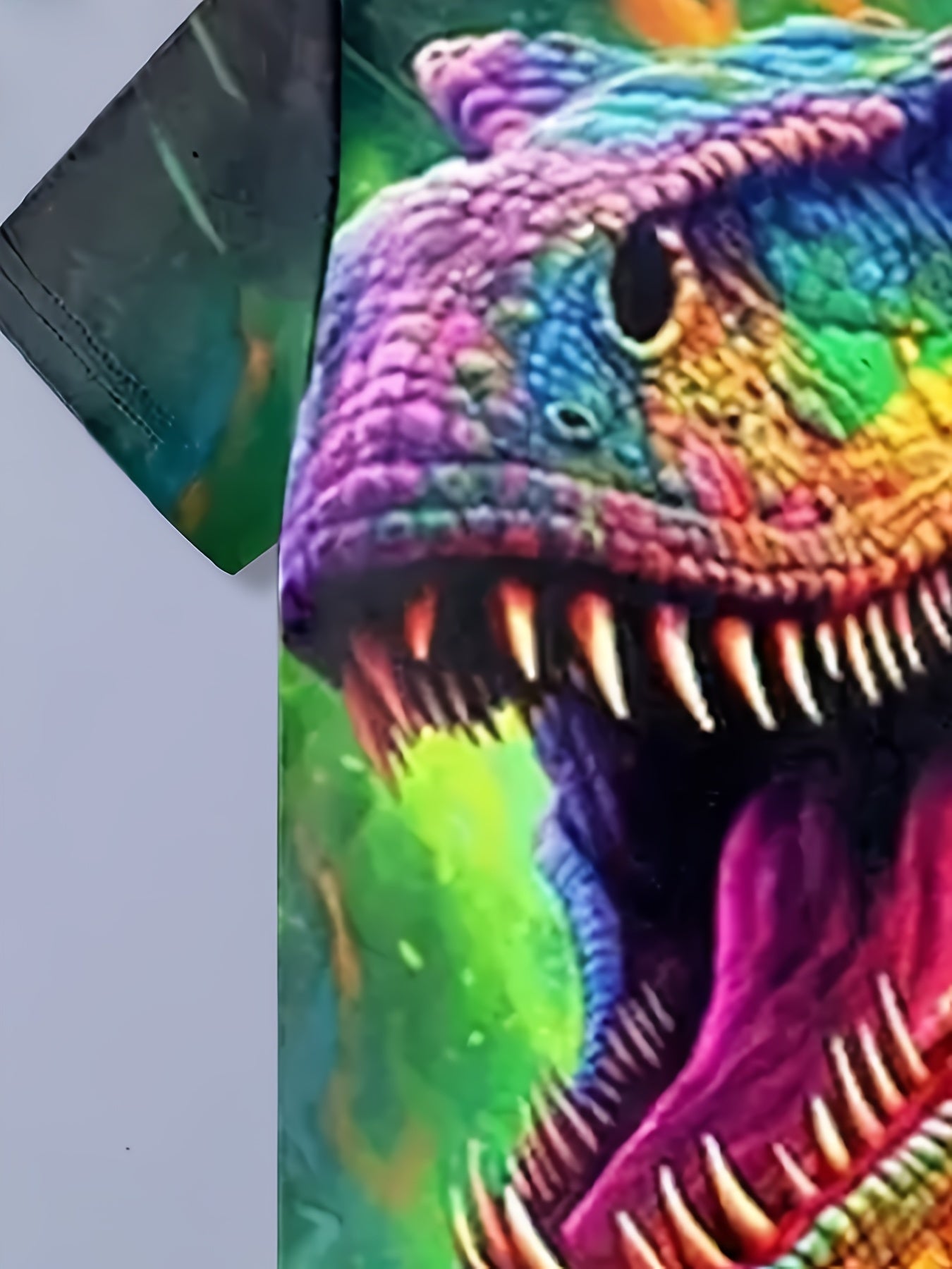 Boy  clothing  Dinosaur 3D Print T-Shirt, Tees For Boys