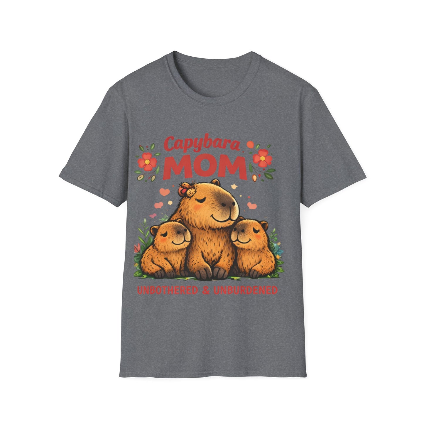 Capybara Mom T Shirt