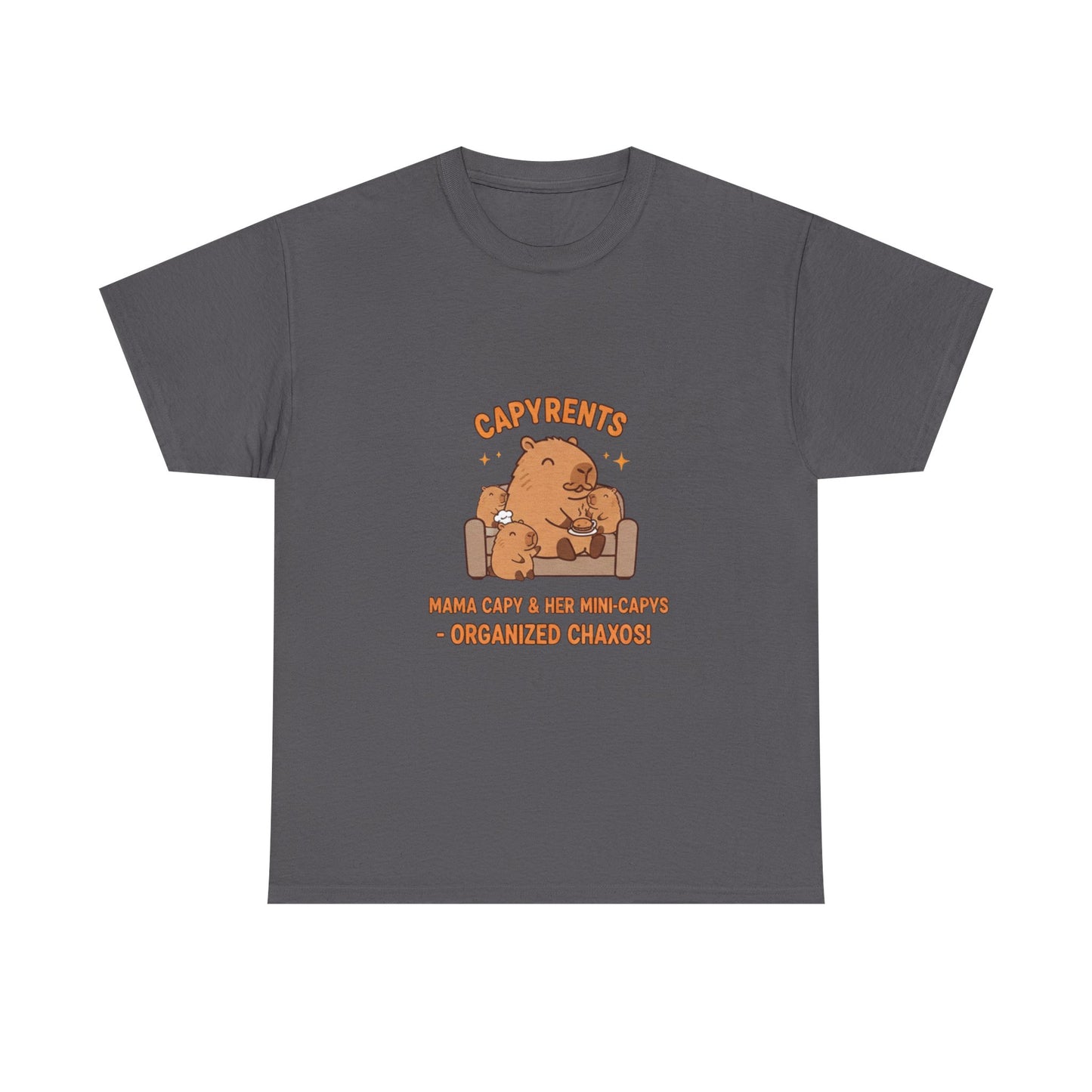 Mama Capy and her mini cappys T Shirts
