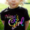 Girl clothing   "Nana's Girl" Print Creative T-Shirts