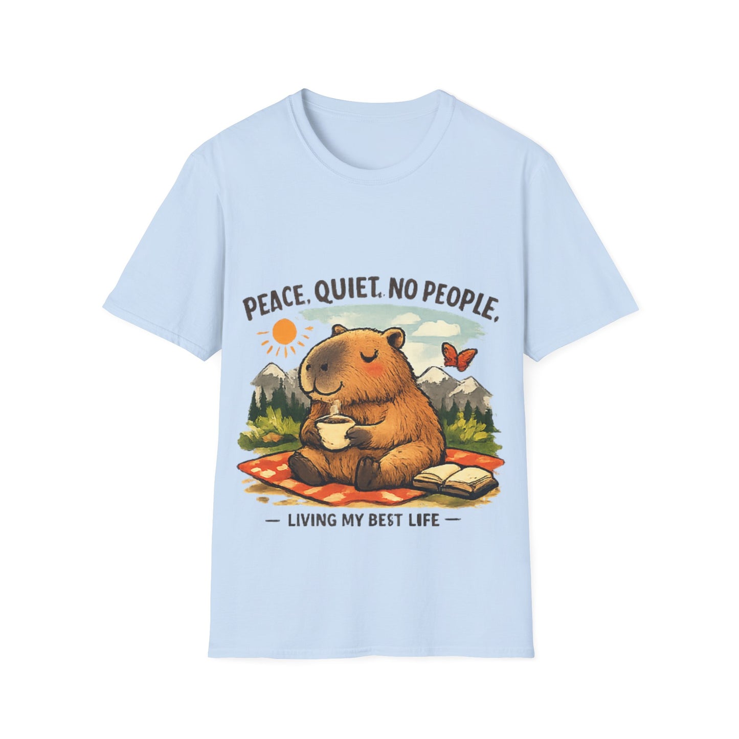 Peace & Quiet Capy T Shirt