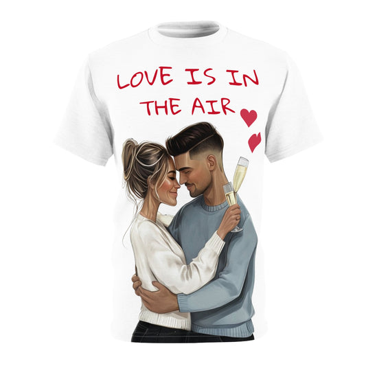 Nature-Inspired Decor & Wearables - Love Is in the Air Tee – Romantic Comfort & Heartfelt Style