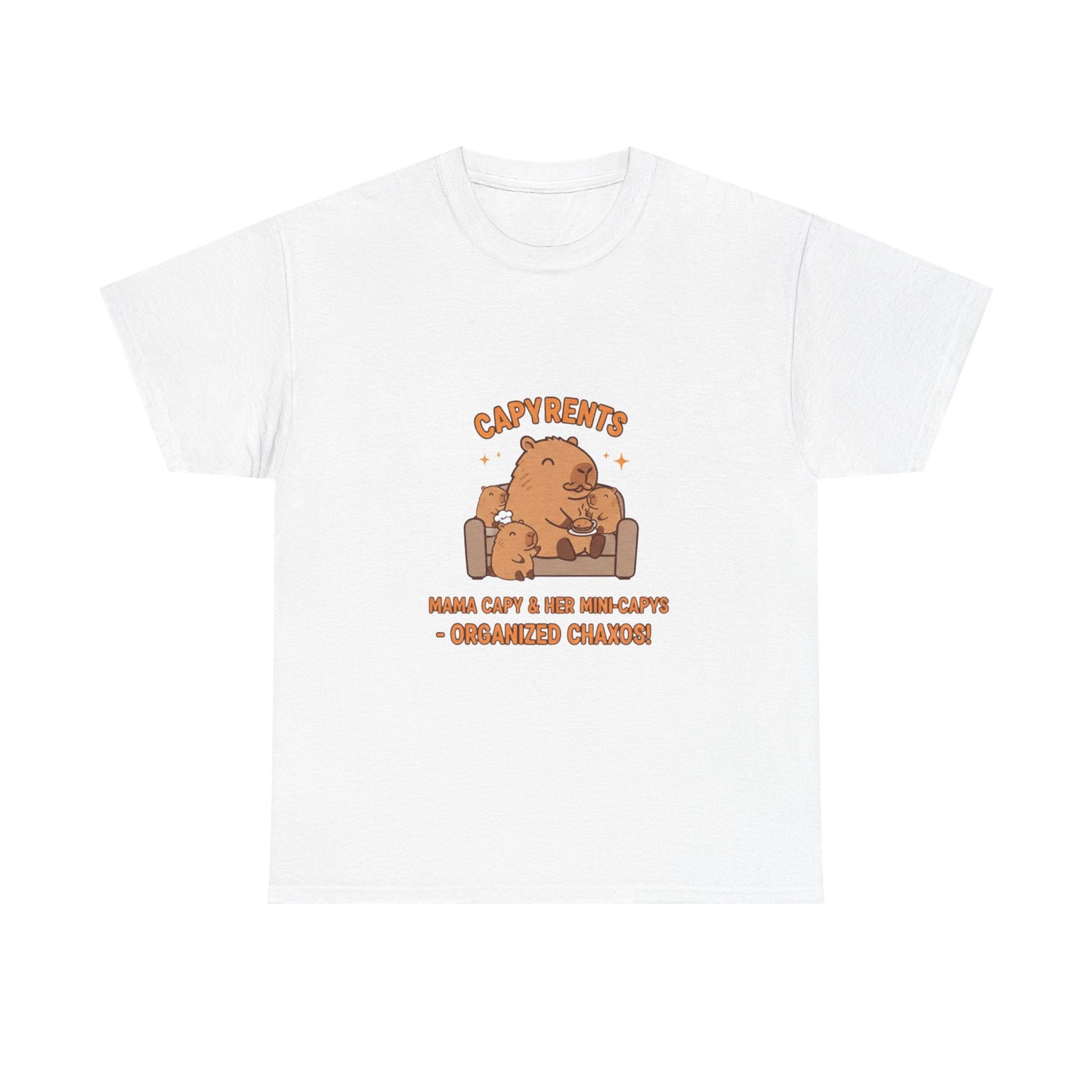 Mama Capy and her mini cappys T Shirts