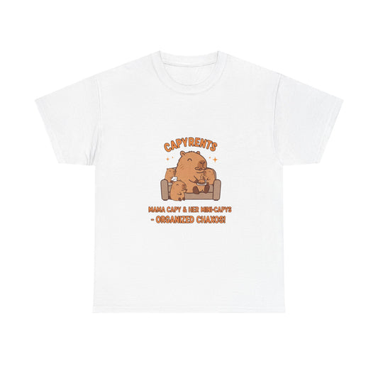 Mama Capy and her mini cappys T Shirts