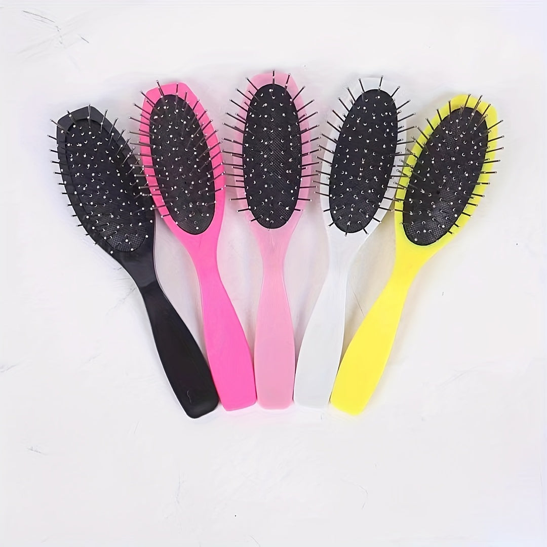 Style & Shine Hair  Synthetic Wig Brush Stainless Steel Wire Brush Portable Hair Brush Professional Synthetic Hair Brush Wig Hair Combs Hair Extension Brush for Women