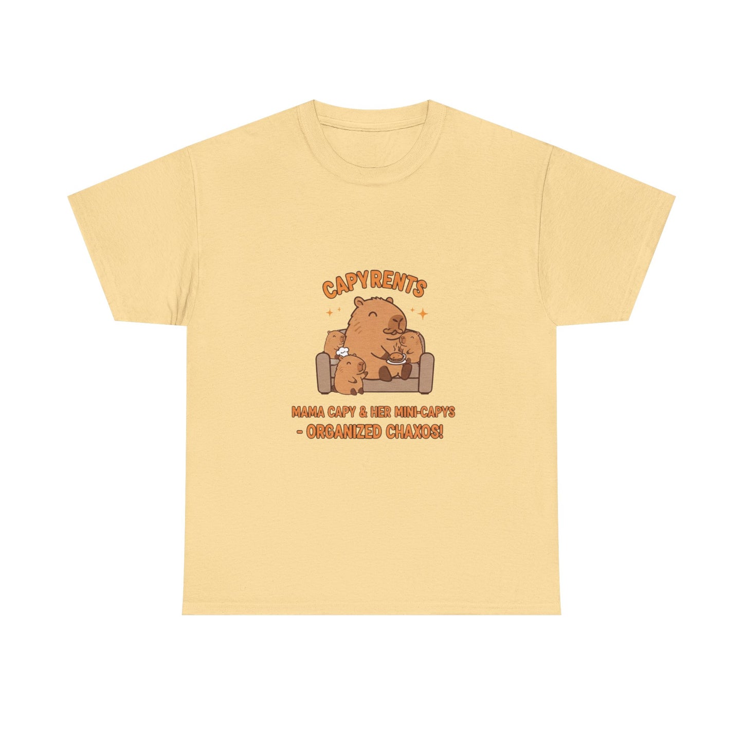 Mama Capy and her mini cappys T Shirts