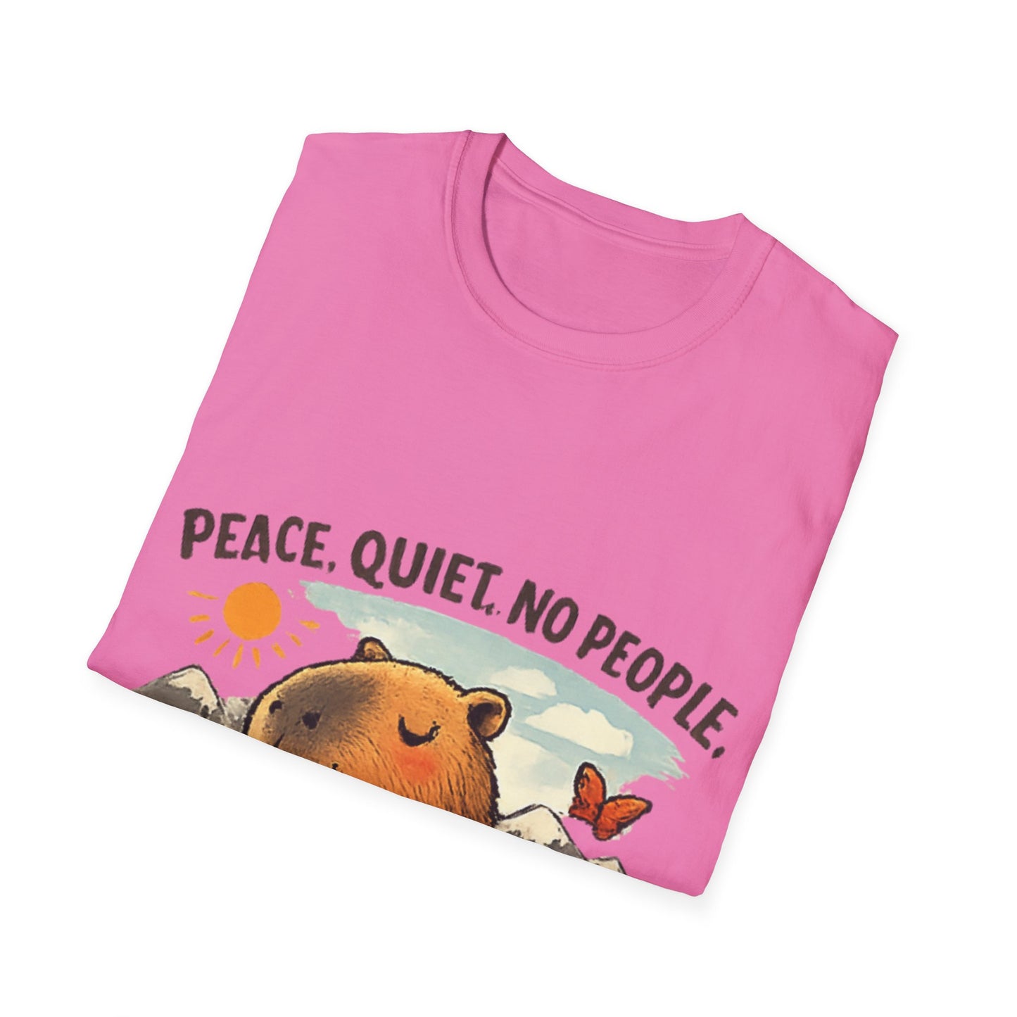 Peace & Quiet Capy T Shirt