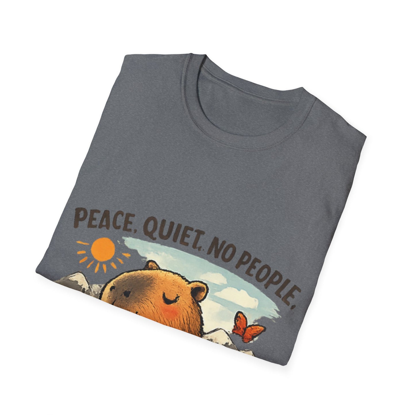 Peace & Quiet Capy T Shirt