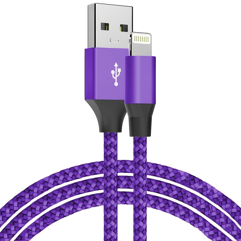 Mobile  MFi Approved Quick Charging High-Speed Lightning Cable - Sturdy and Knot-Free Design