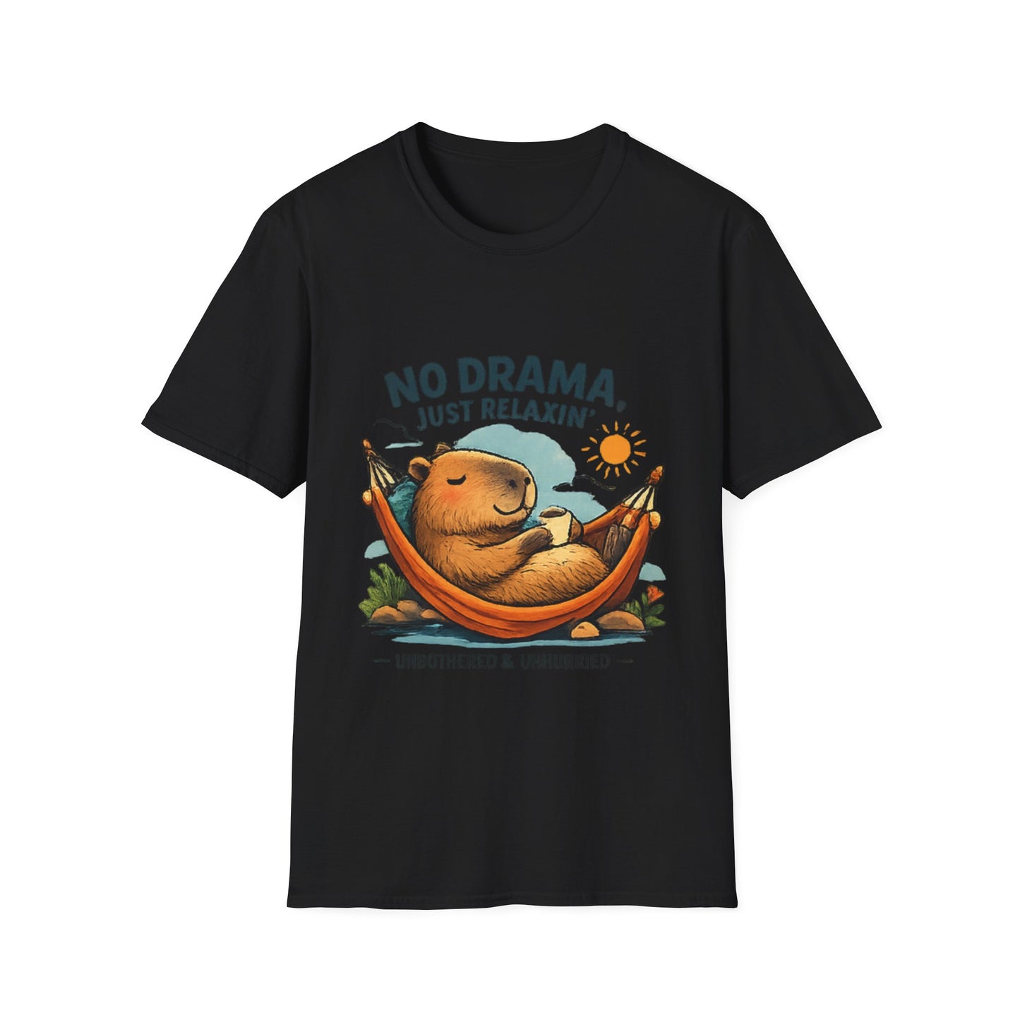 “No Drama, Just Relaxin’” Capy T Shirt