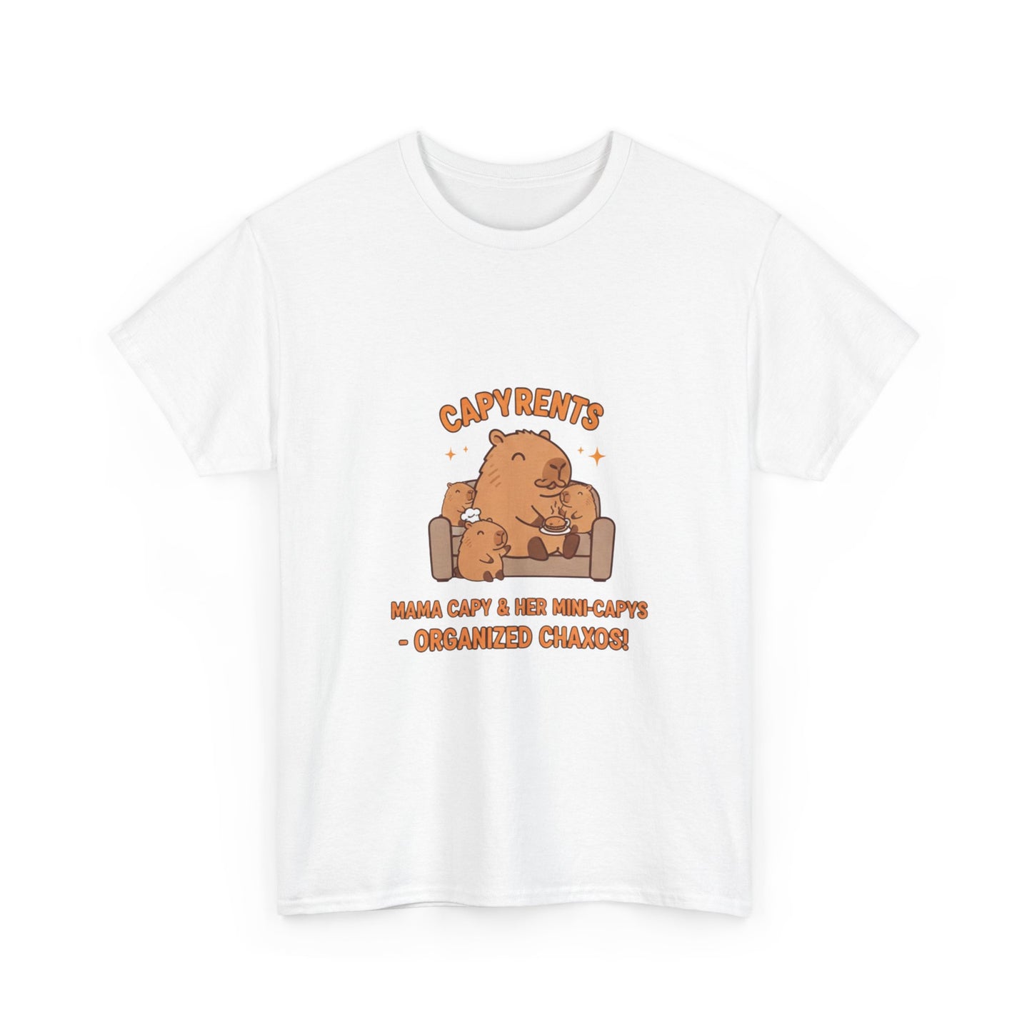 Mama Capy and her mini cappys T Shirts