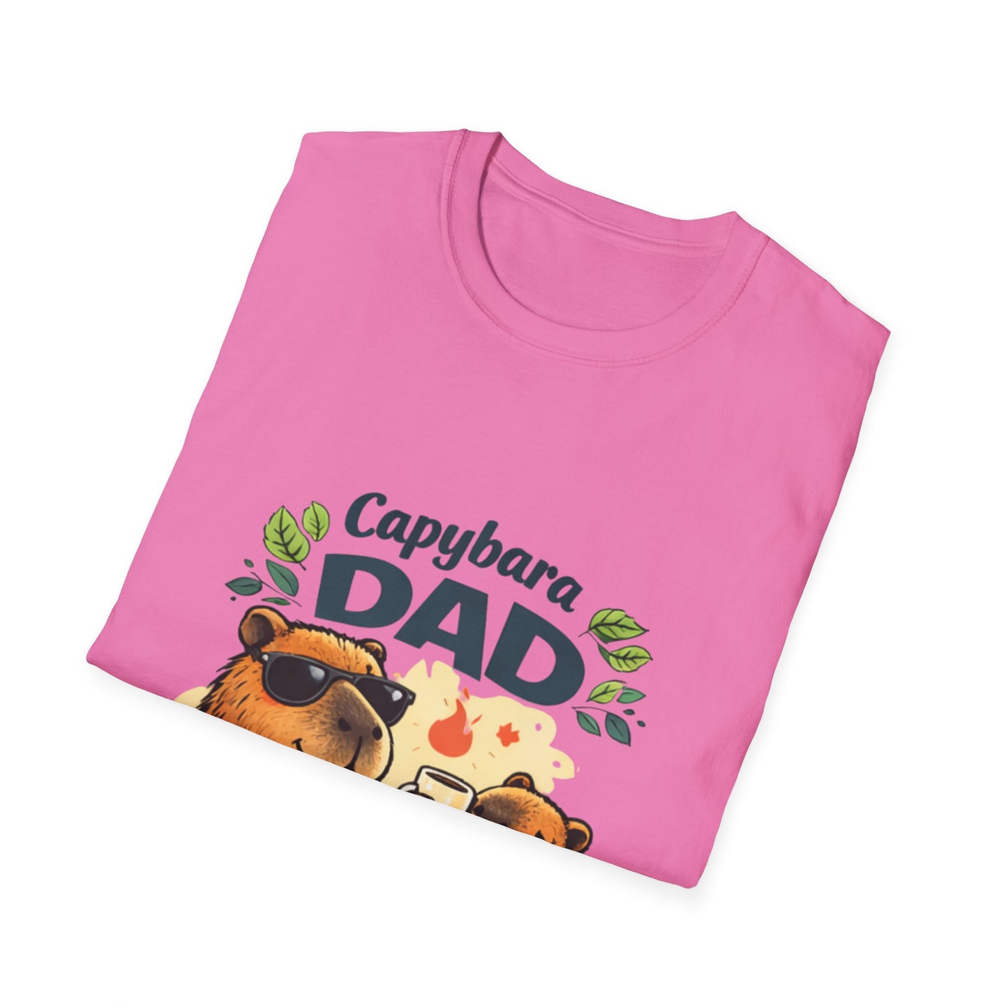 Capybara Dad T Shirt