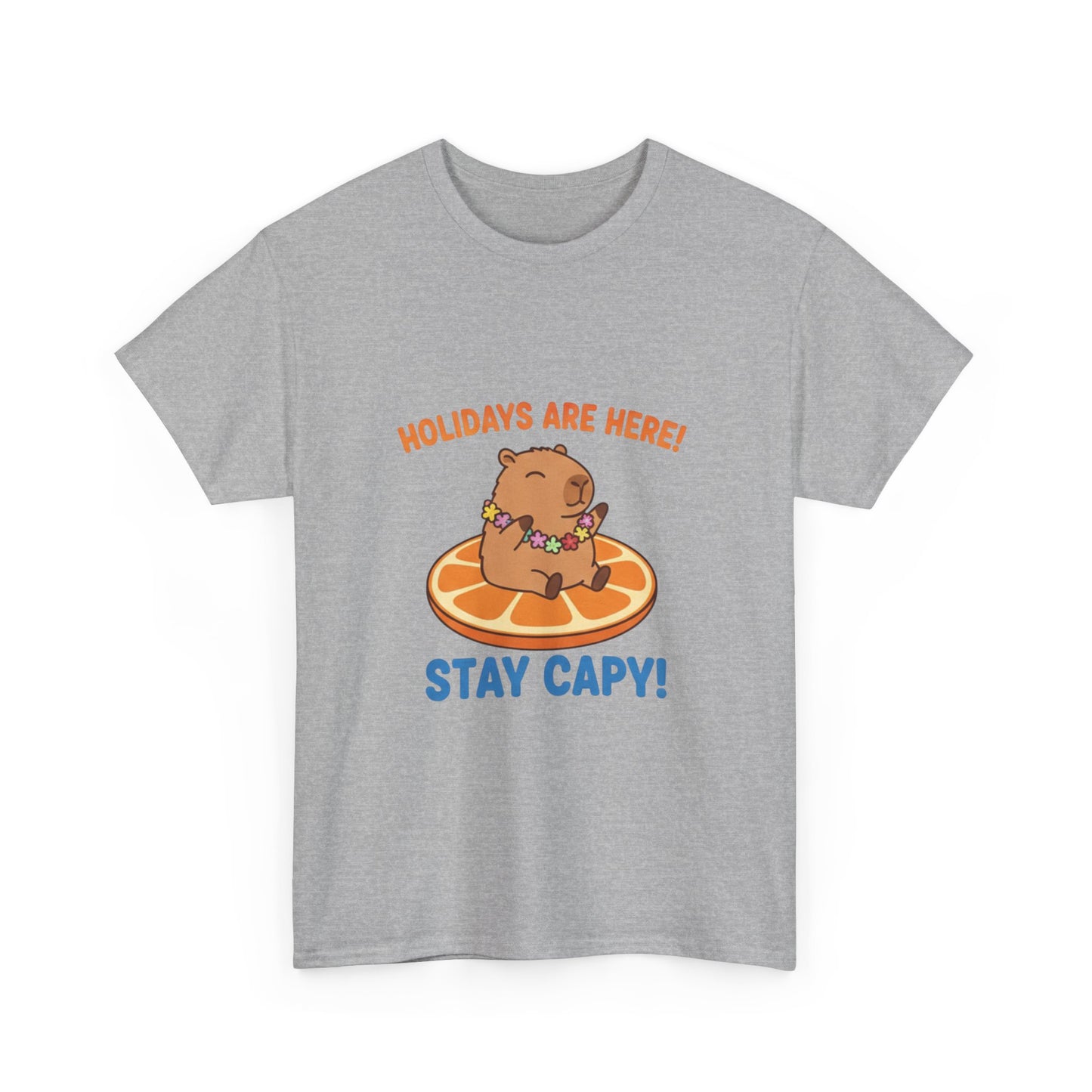 Holidays are here! Stay capy! T Shirt