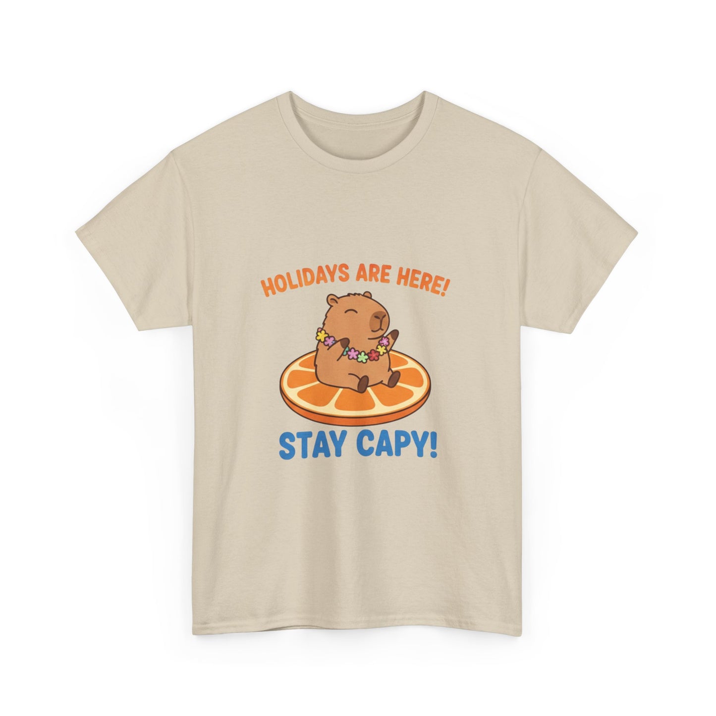 Holidays are here! Stay capy! T Shirt