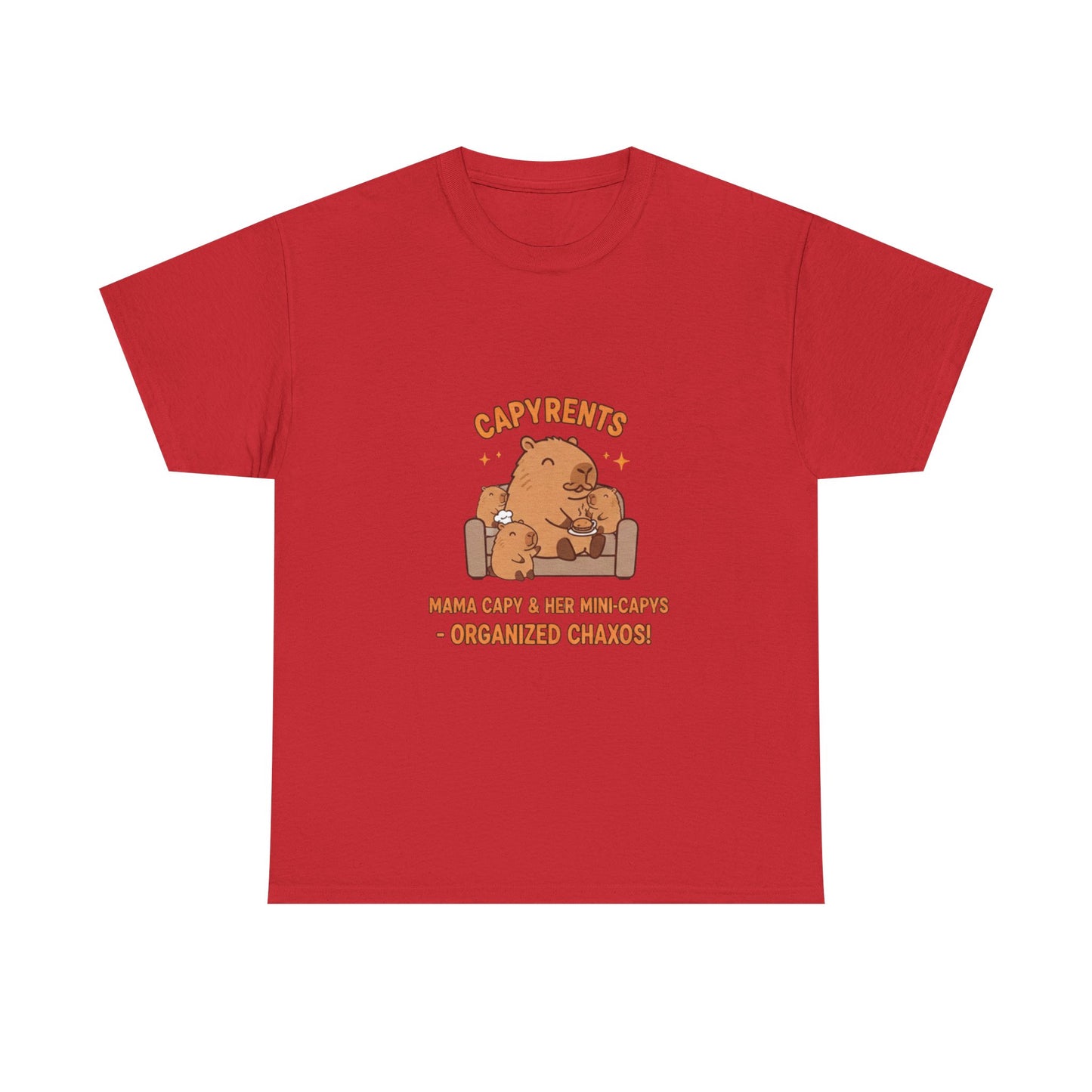 Mama Capy and her mini cappys T Shirts