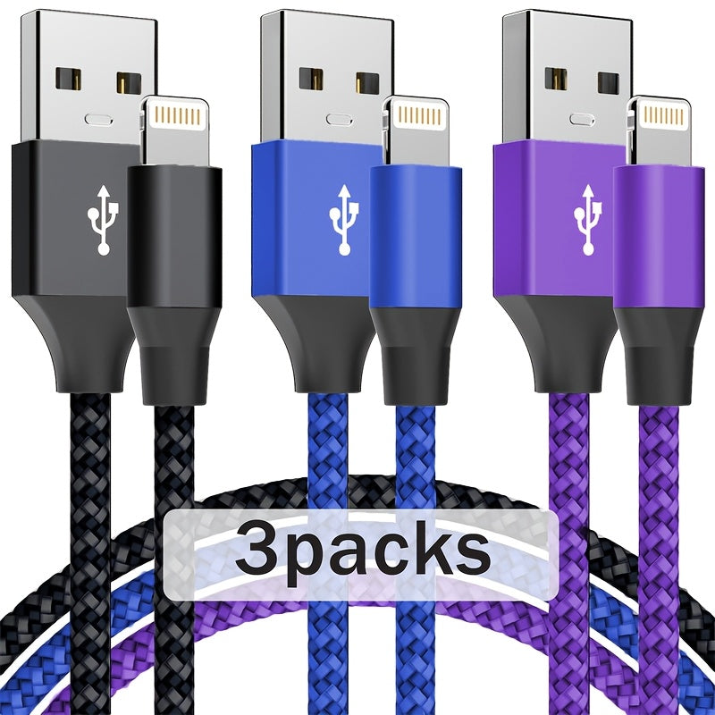 Mobile  MFi Approved Quick Charging High-Speed Lightning Cable - Sturdy and Knot-Free Design