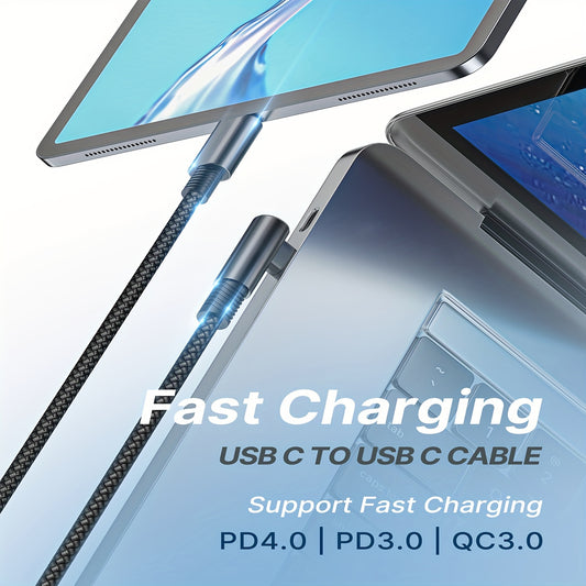 Mobile  2-Pack 2M USB C Charging Cable, 60W USB C To USB C Fast Charging Cable