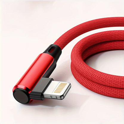 Mobile  90 Degree Right Angle 90 Degree USB-A to iOS Cable