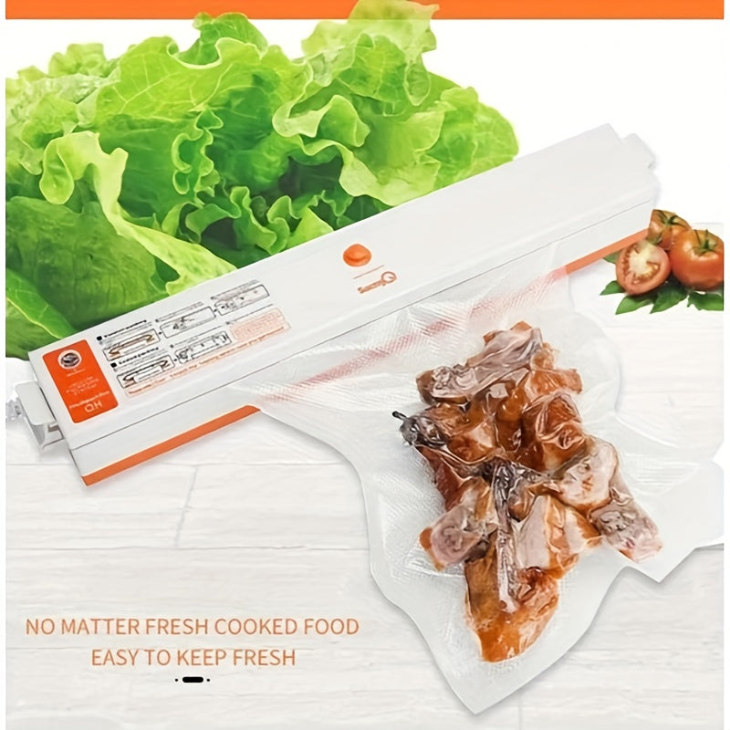 Kitchen   500cm Premium Vacuum Sealer Bags - Keep Food Fresh Longer, Various Sizes Available, No Electricity Needed - Perfect for Deli Meats, Grains & More