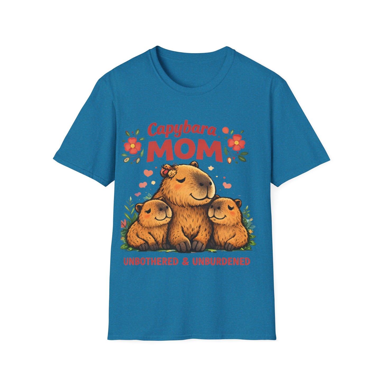 Capybara Mom T Shirt