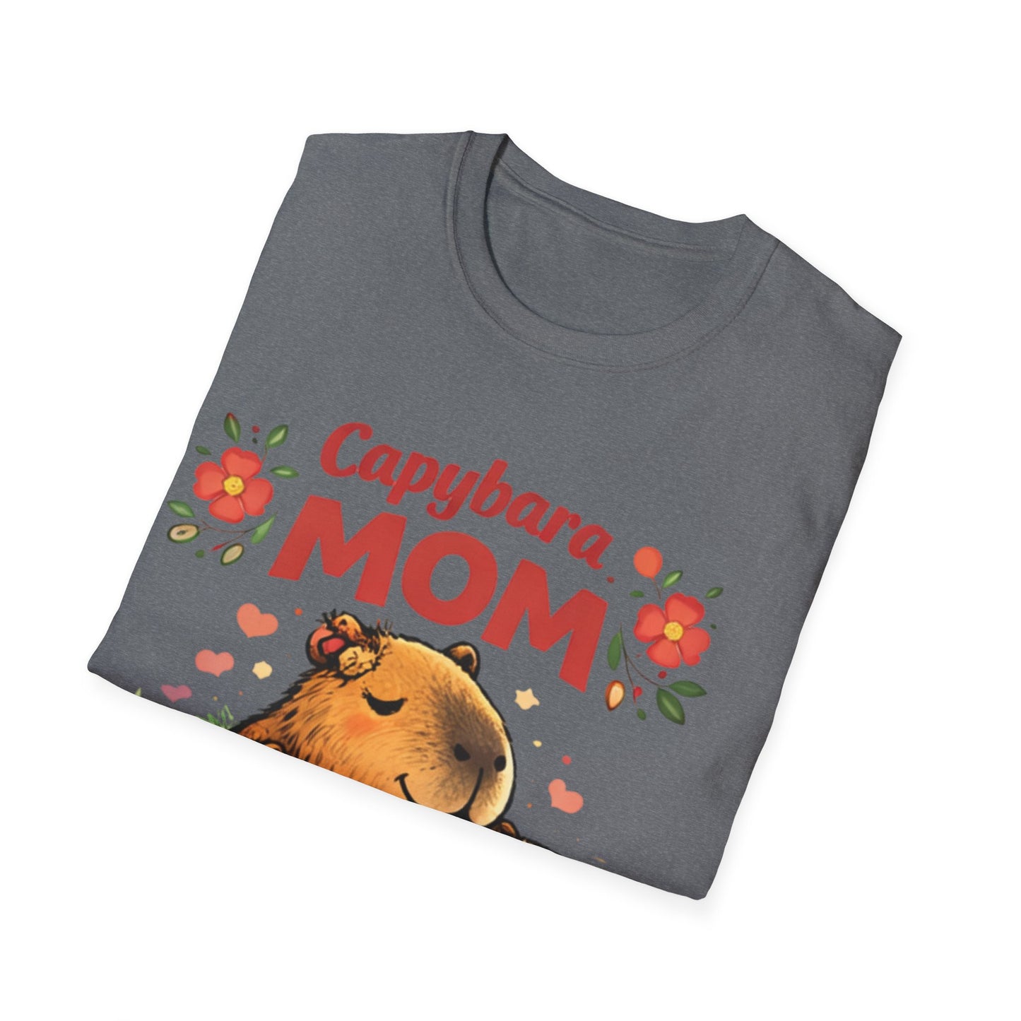 Capybara Mom T Shirt