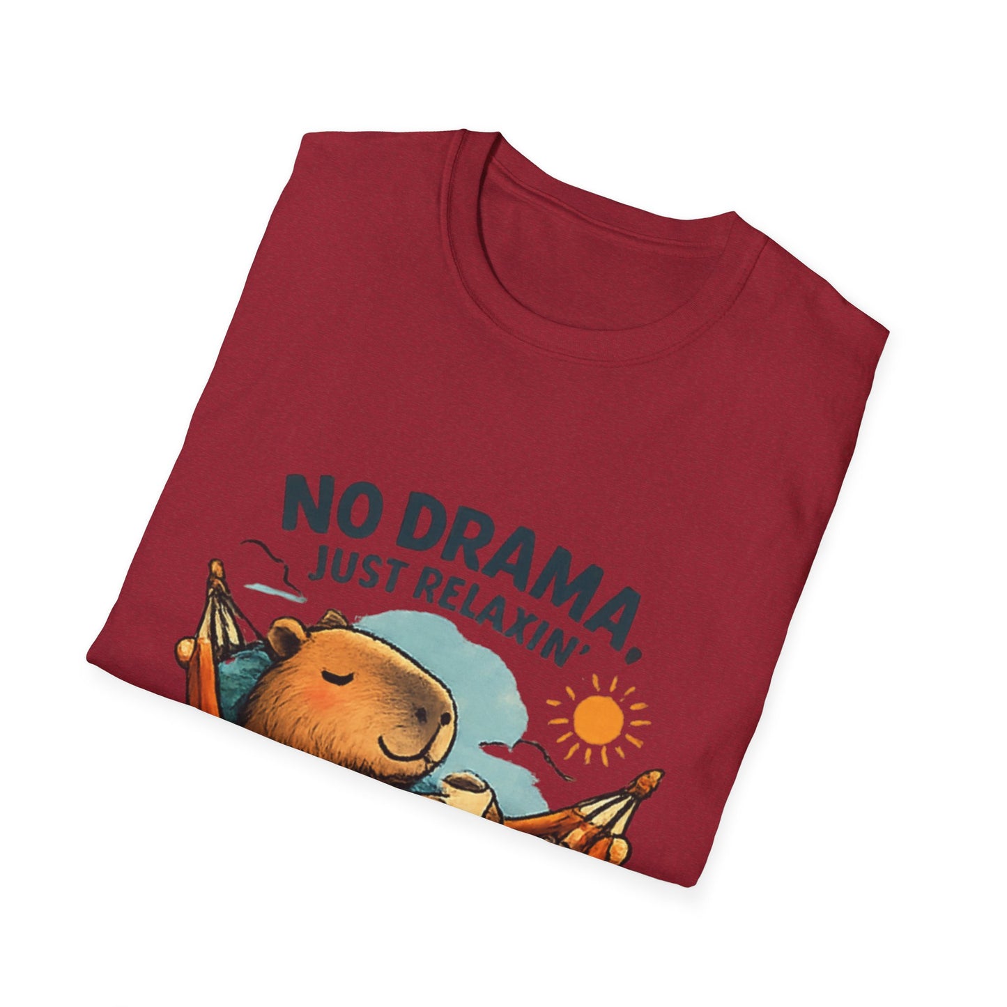 “No Drama, Just Relaxin’” Capy T Shirt